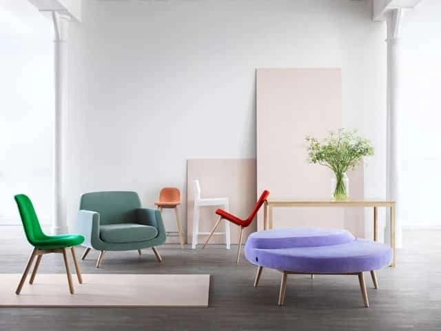 Skandiform creates versatile Swedish contract furniture with clean lines and timeless aesthetics for contemporary public environments.