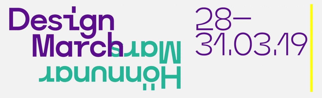 DesignMarch Reykjavik 28–31/3 2019
