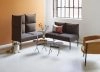 Lobby sofa system overview by Dag Hjelle showing flexible modular design with removable covers for LK Hjelle Norway