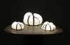 Heart Lamp limited edition by Färg & Blanche showing mouth-blown glass and brass construction for Mini Electric