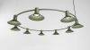 Compose perforated metal pendant creating atmospheric light patterns by Jens Fager for Zero