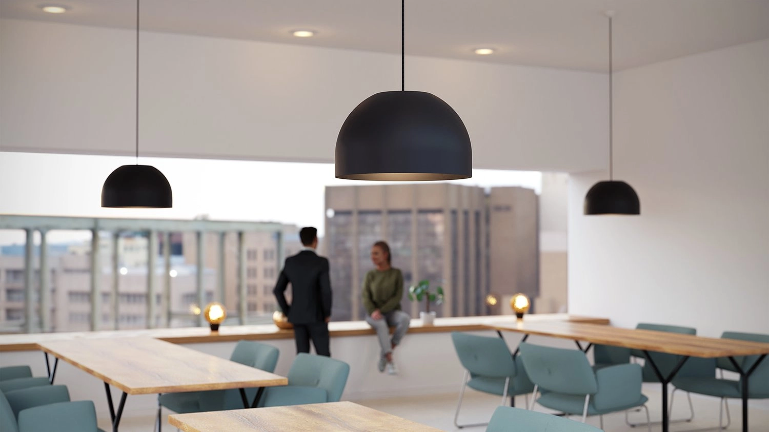 Bob XL pendant large scale lighting Bernstrand Borselius Zero Swedish design aluminum