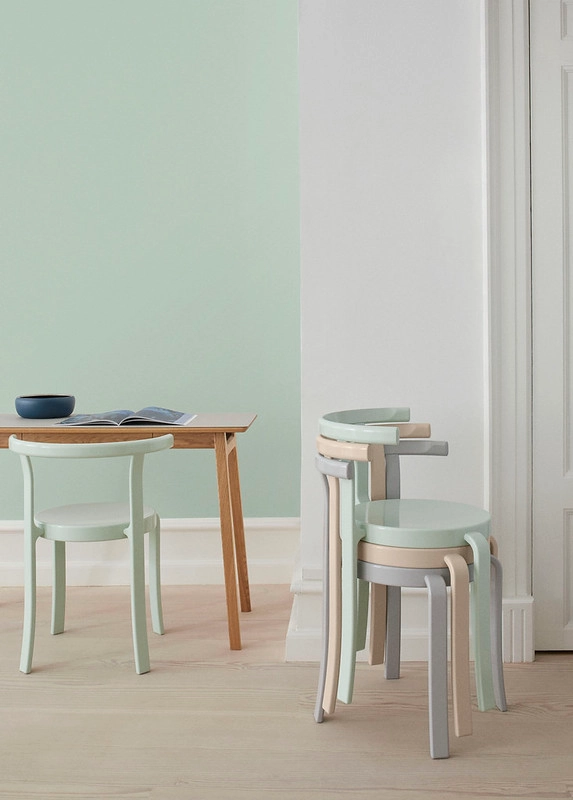 Magnus Olesen 8000 Series chairs Rud Thygesen Johnny Sørensen nine new retro colors relaunch