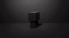 Romb Mini rechargeable table lamp Broberg Ridderstråle Pholc aluminum cardboard-inspired geometric design