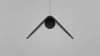 Detail view of Svala pendant showing refined construction and quality Swedish lighting craftsmanship materials