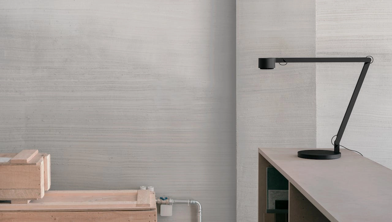 W227 Winkel Alu task light by Dirk Winkel for Wästberg showcasing evolved aluminum design and precision engineering