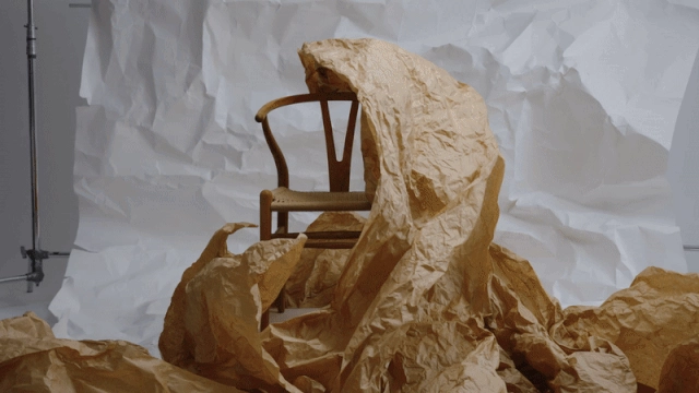 CH24 Birthday Edition 2023 by Hans Wegner for Carl Hansen featuring double-weave seat