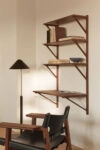 Timeless Shelf system featuring modular wooden components designed by Børge Mogensen and relaunched by Fredericia