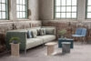 Nomad tables by Mattias Stenberg for Materia featuring mobile design with clean lines and functional details