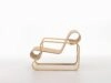 Anniversary edition of Armchair 41 featuring oiled birch wood construction designed by Alvar Aalto for Artek