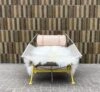Limited jubilee PP225 Flag Halyard Chair in Wegner Yellow alongside original version showing PP Møbler's heritage collection