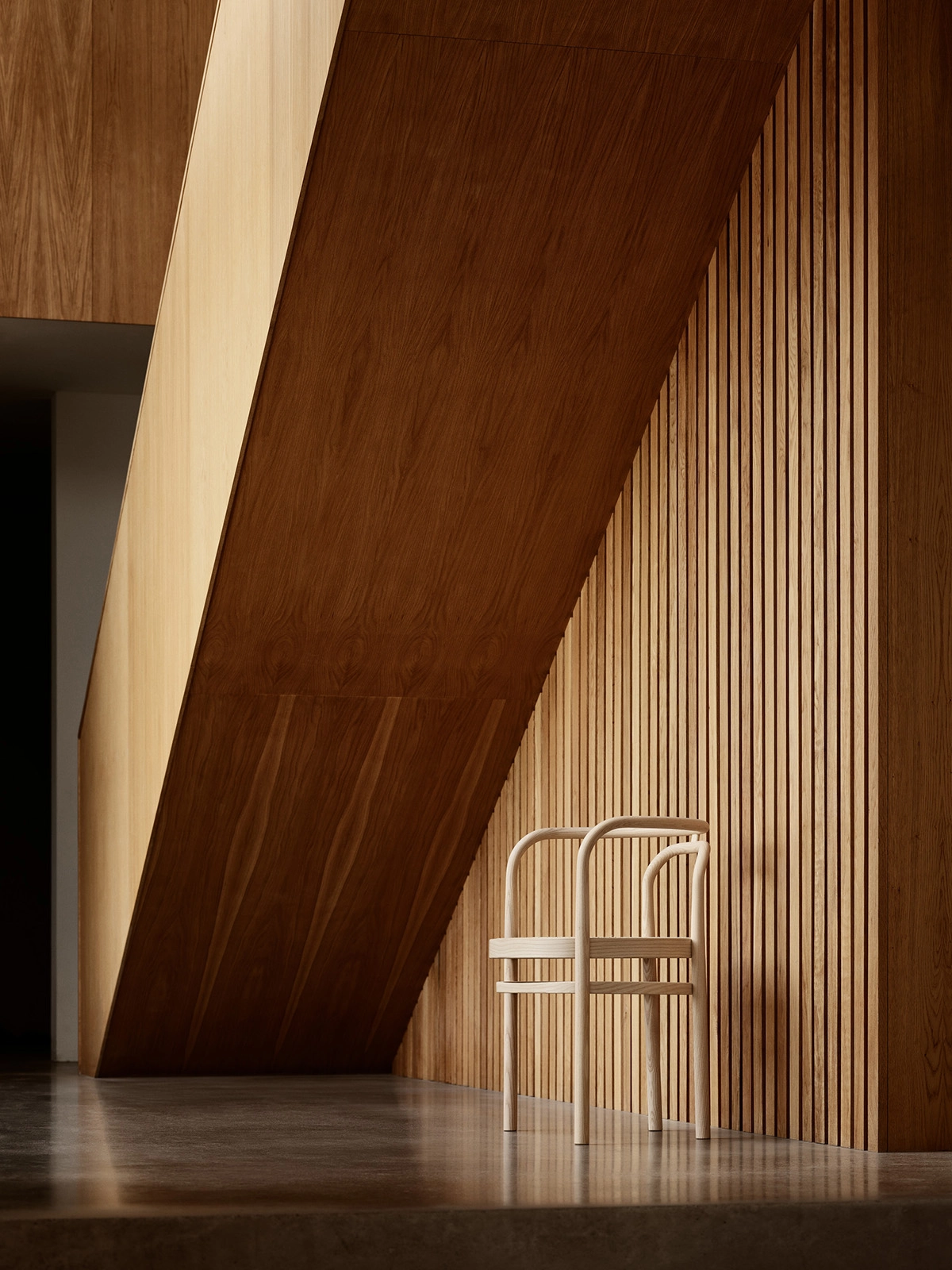PK15 wooden chair by Poul Kjærholm for Fritz Hansen featuring sophisticated joinery and refined proportions