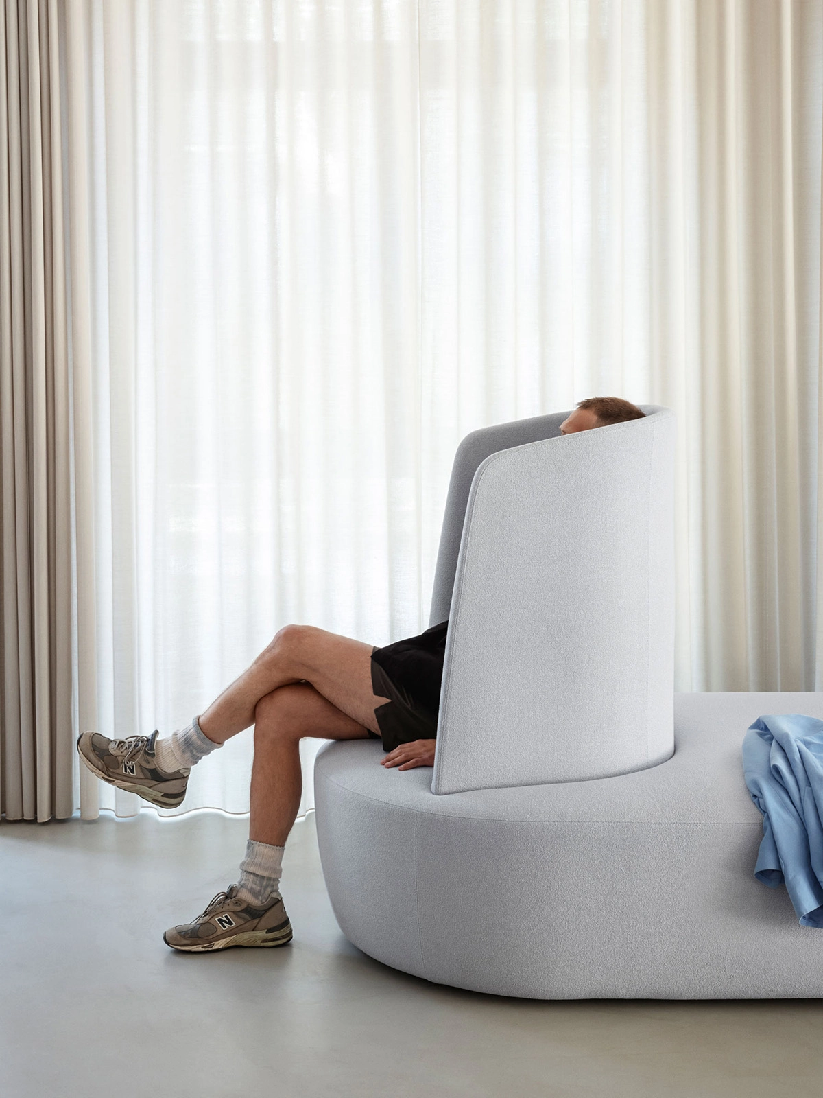 Scene Collection by Industrial Facility for Halle displaying adaptive furniture elements that respond to different environmental contexts