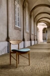 All-oak version of Finn Juhl's Reading Chair by House of Finn Juhl featuring organic sculptural form