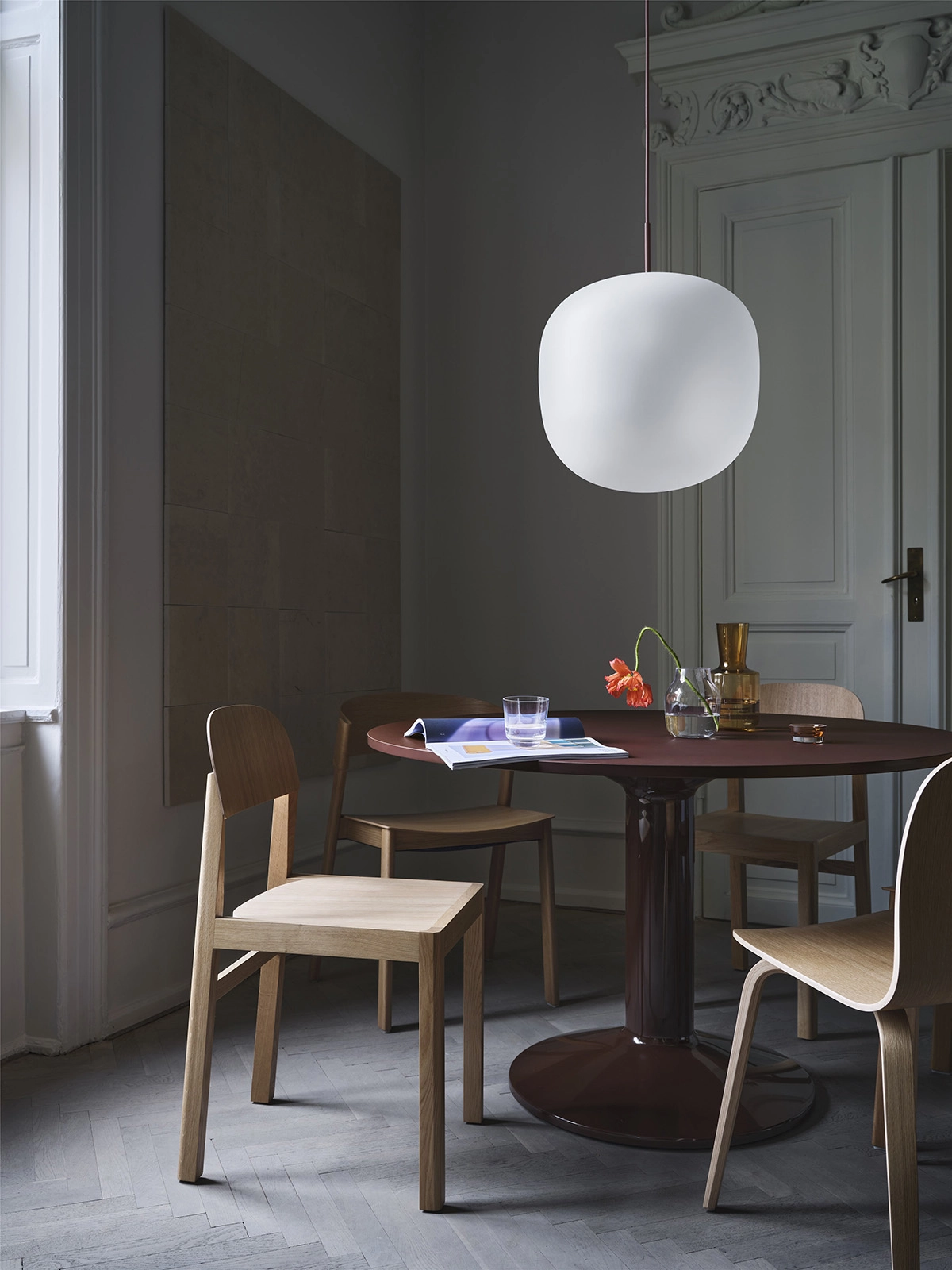 Midst Table by TAF Studio for Muuto featuring balanced proportions and thoughtful material combinations