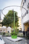 Arbory outdoor furniture collection by Martin Brattström for Nola displaying tree-inspired structural elements and organic forms
