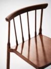 Stackable Taverna peg chair by Sami Kallio featuring classic construction with modern design elements