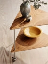 Iconic AJ Trolley by Arne Jacobsen now available in rich walnut veneer finish from Fritz Hansen