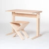 The Sober stool by Studio Stockholm for Verk embodies simple and unpretentious design principles while maintaining a refined aesthetic sensibility for contemporary living environments.