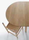 Elegant extendable Basic Table by Jenni Roininen for Nikari with wooden craftsmanship