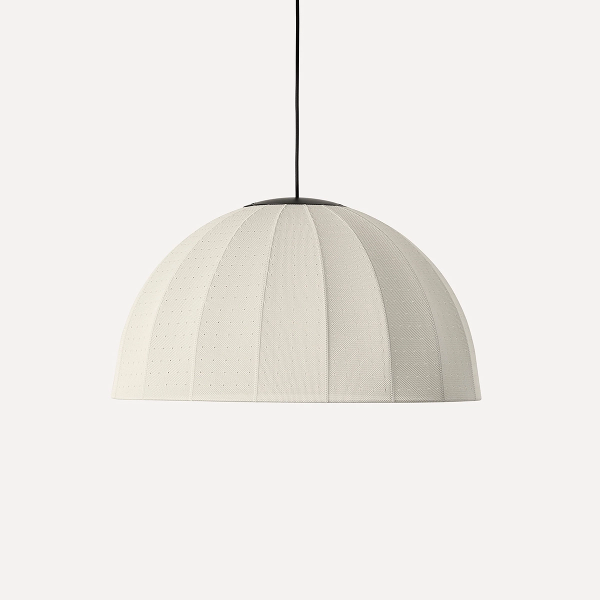 MOLLIS lamp by Aleksej Iskos for Made By Hand featuring material-inspired design with distinctive textile-like shade construction