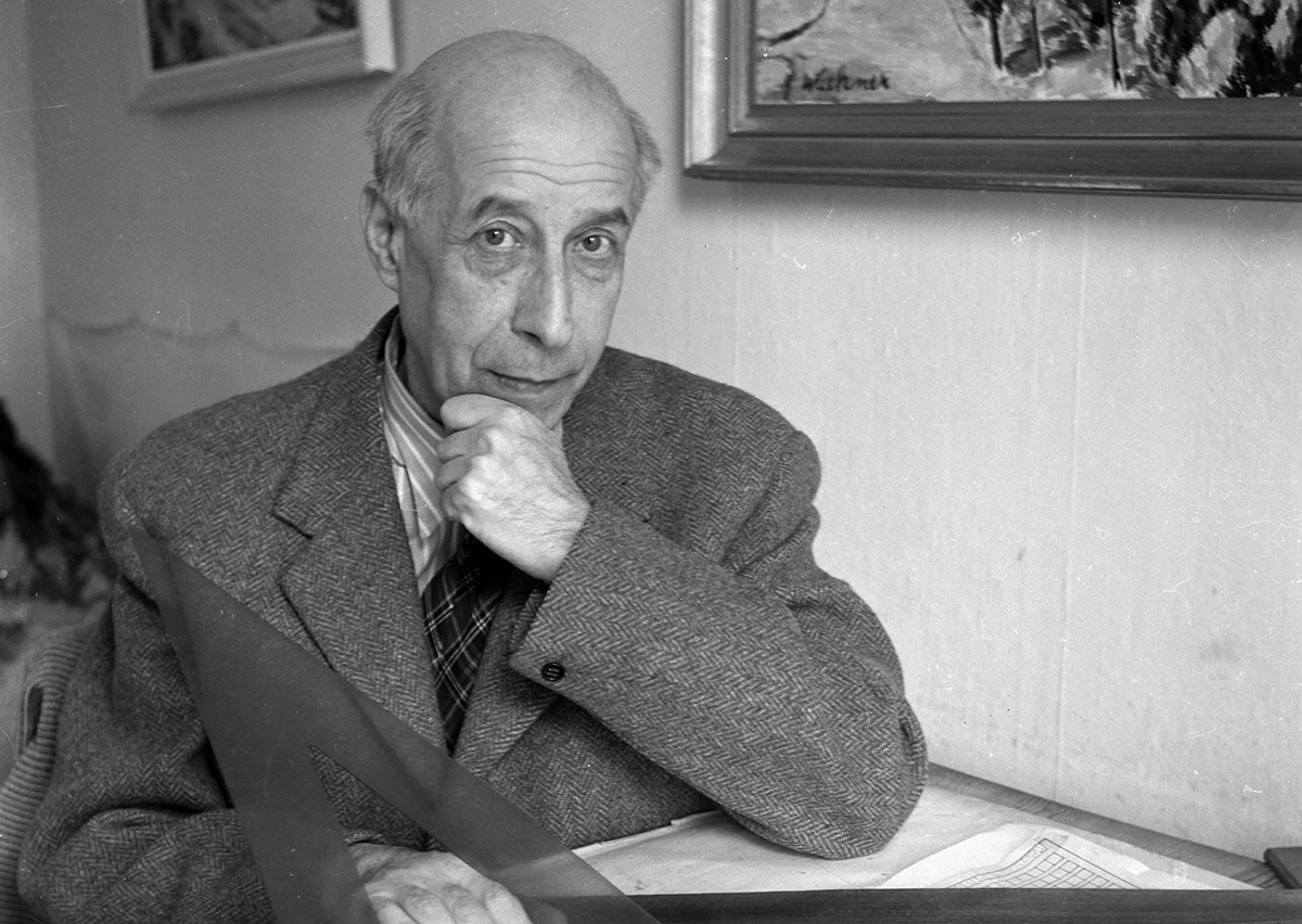 Josef Frank textile design showcasing his distinctive colorful botanical patterns that defined modern Swedish design for 140 years