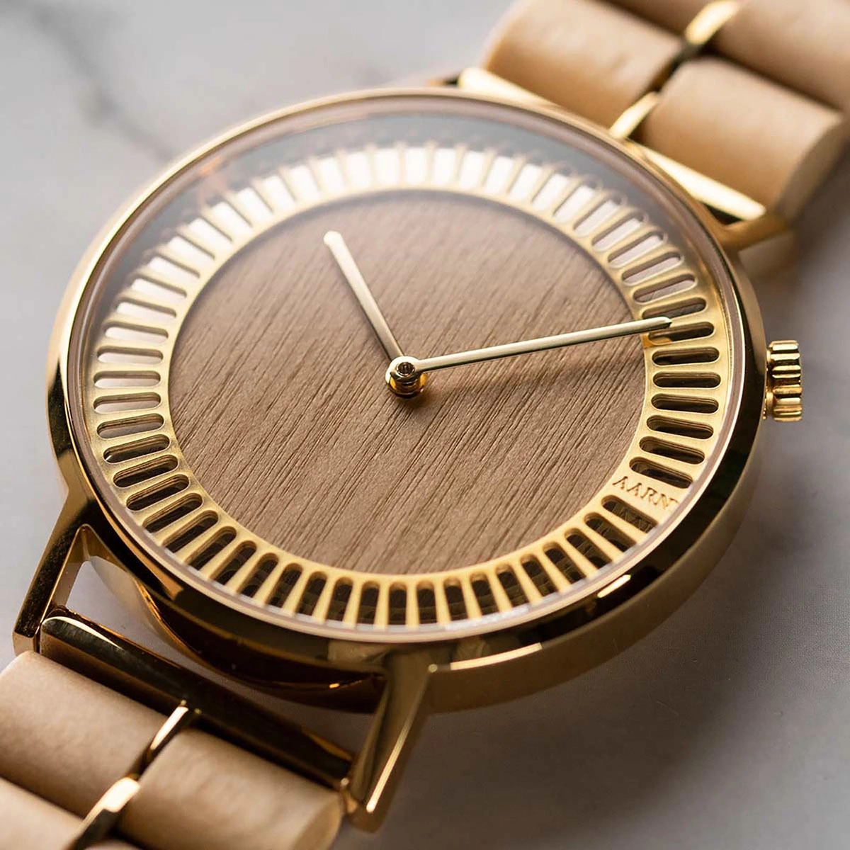 AARNI X Alvar & Aino Aalto watch collection designed by Harri Koskinen featuring Aalto's architectural influences in timepiece design
