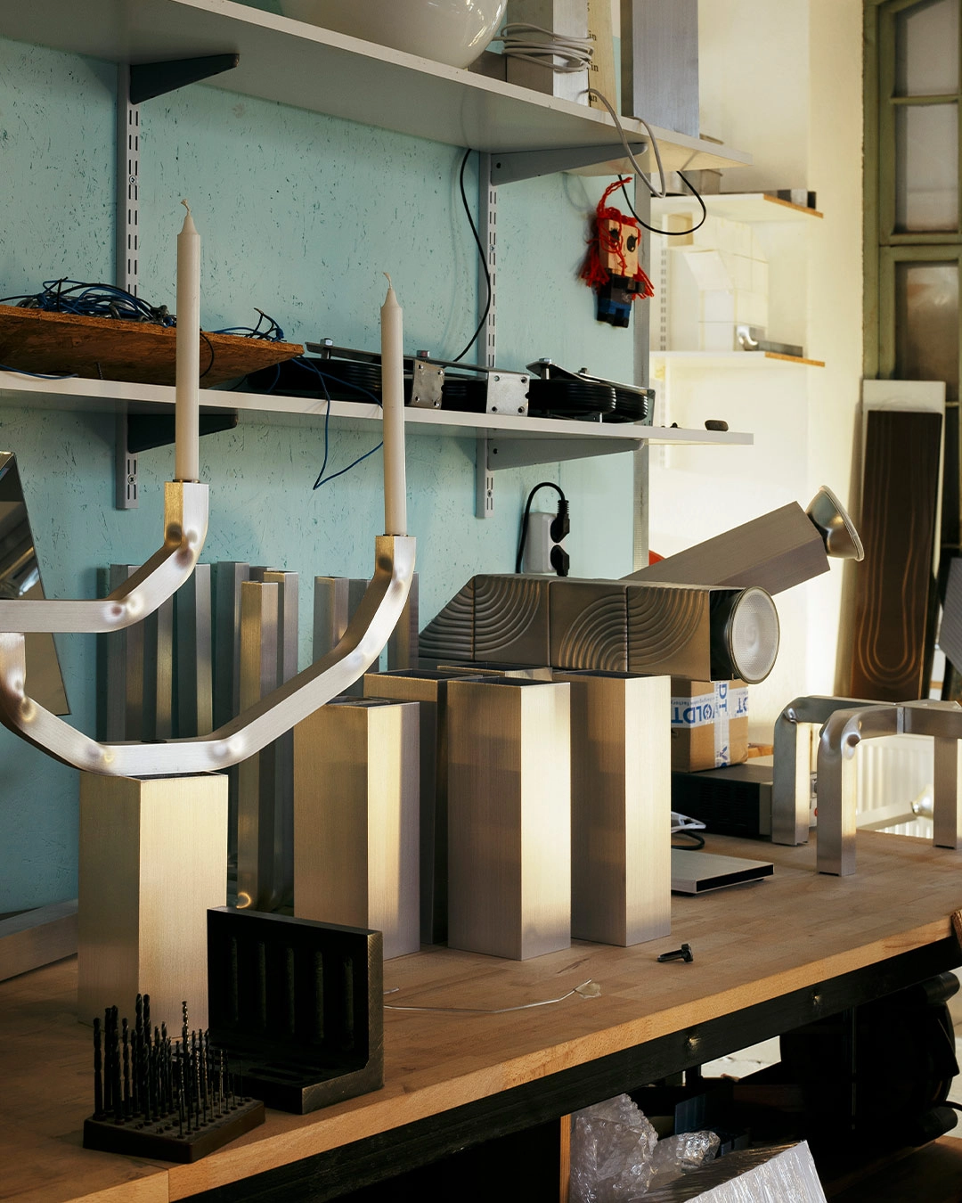 Close-up of SPECIAL EFFECTS surface treatment highlighting Taylor's experimental techniques that create distinctive visual presence