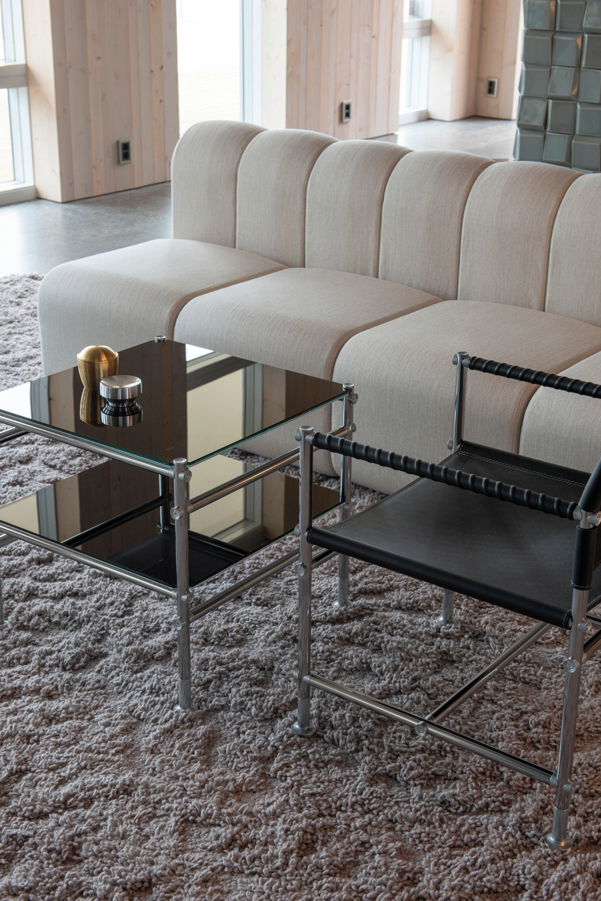 Chair to table system evolution by Borselius & Bernstrand for Blå Station showing design development across furniture typologies