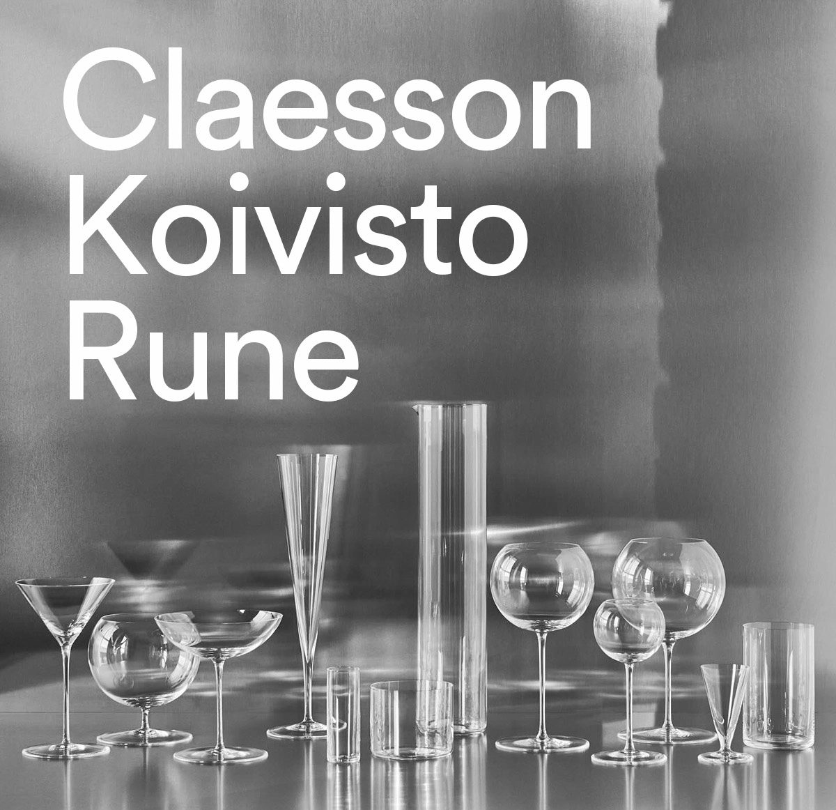 GEOMETRY crystal collection by Claesson Koivisto Rune featuring contemporary interpretation of traditional crystal craft
