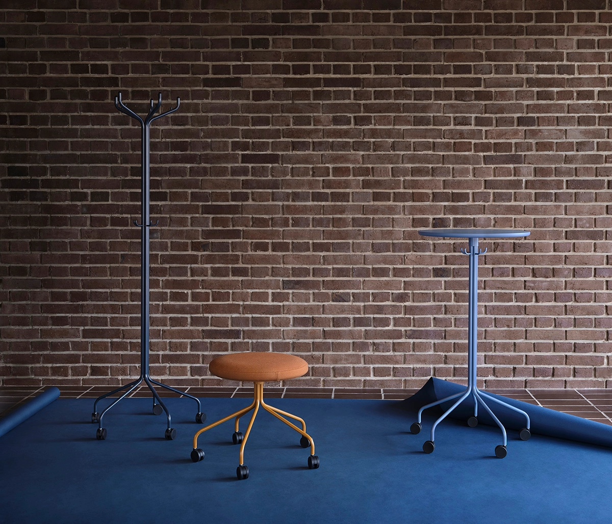 SIT DOWN & ROLL by Louise Hederström for Skandiform featuring flexible seating solutions that adapt to changing work postures