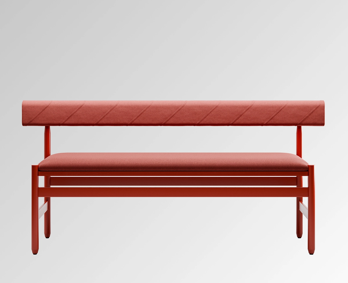 BOTERO sofa by Matti Klenell and Peter Andersson for Källemo featuring voluminous forms inspired by Fernando Botero's art