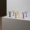 SPRINKLE table lamp by Note Design Studio for ZERO featuring distinctive perforated shade that creates patterned light distribution
