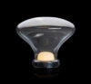 Nebula Large Table Lamp with metallic reflector dome and diffusing glass lens designed by Claesson Koivisto Rune for Lasvit