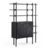 Zanat Tara Cabinet 10th anniversary edition featuring hand-carved details in walnut wood, designed by Monica Förster