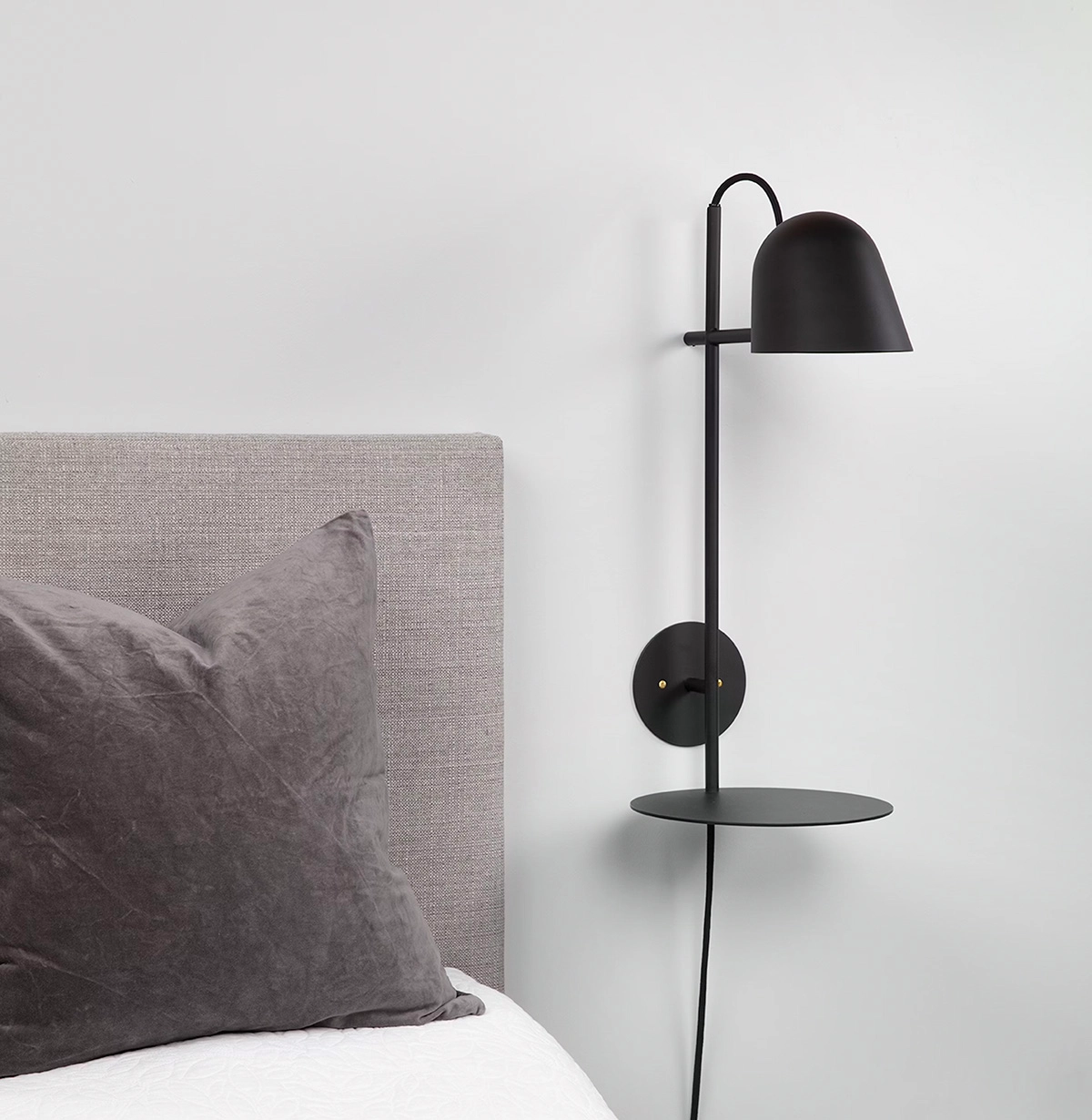 Streck Bleck by Joel Karlsson for Örsjö Belysning featuring integrated lamp and table design with minimalist aesthetic