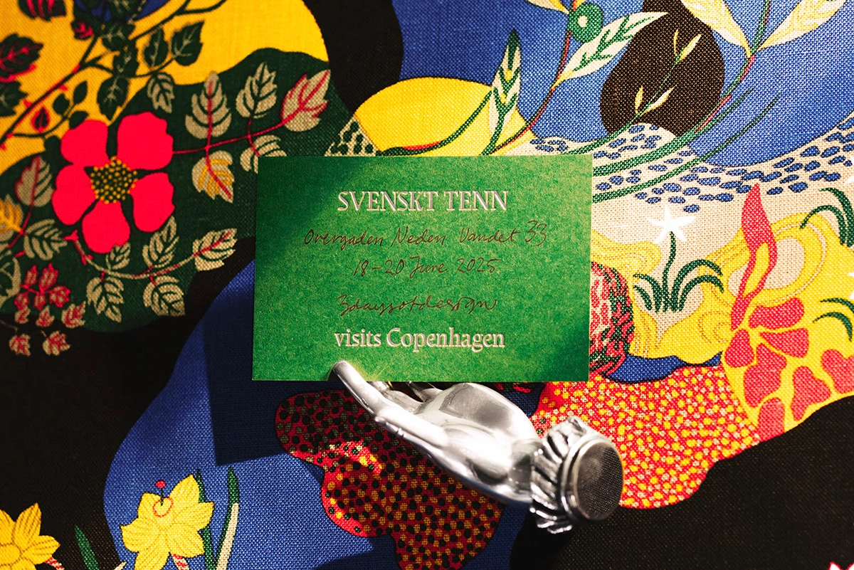 Svenskt Tenn at 3daysofdesign 17–20 June 2025
Overgaden Neden Vandet 33, Copenhagen