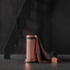Vipp copper edition pedal bin designed by Studio KO featuring warm metallic finish and iconic silhouette