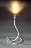 Draken lamp by Sigurdur Gústafsson Källemo 2000 serpentine snake-inspired lighting design organic form