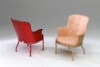 Mats Theselius Elektra easy chair Källemo anodized aluminium frame leather Swedish design 2001