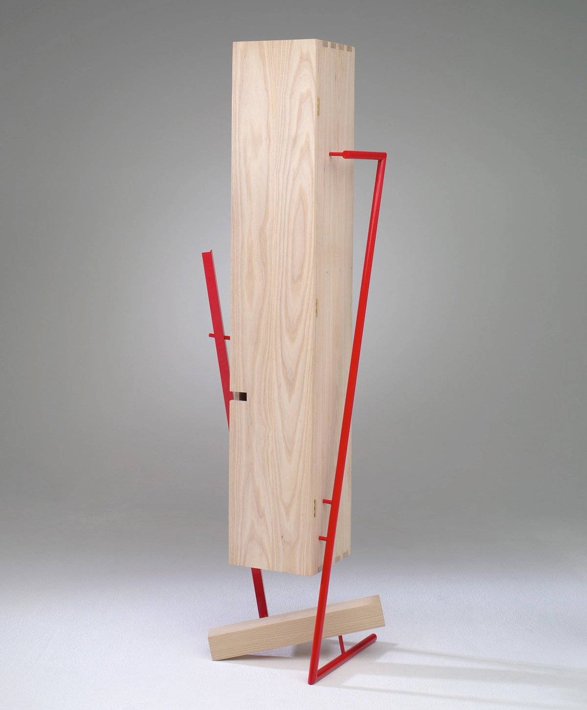 Twist cabinet by Sigurdur Gústafsson Källemo solid ash wood steel frame contemporary storage furniture