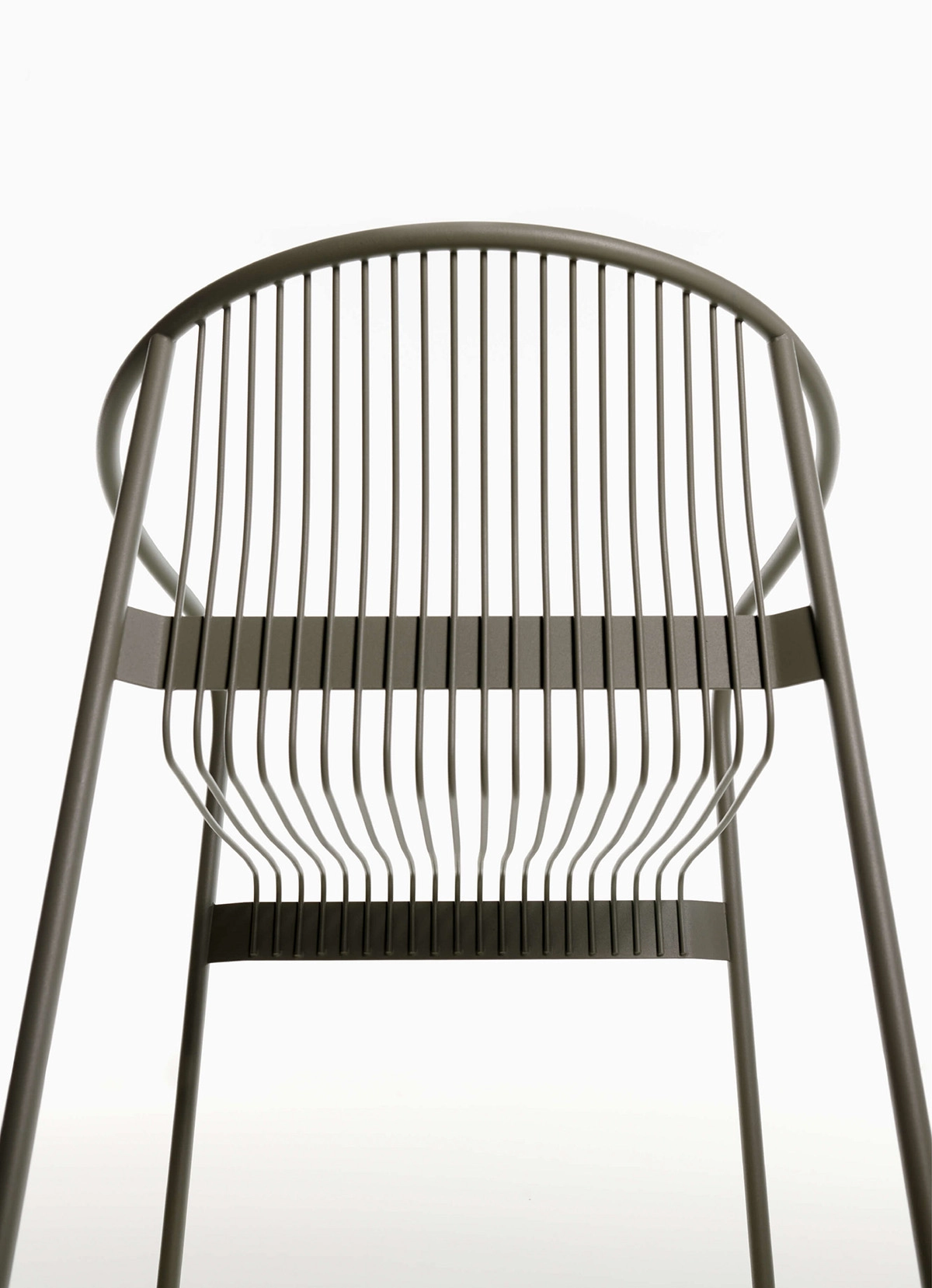 VELIT chair Björn Dahlström Plank 2022 wire frame design ocean blue powder coated steel