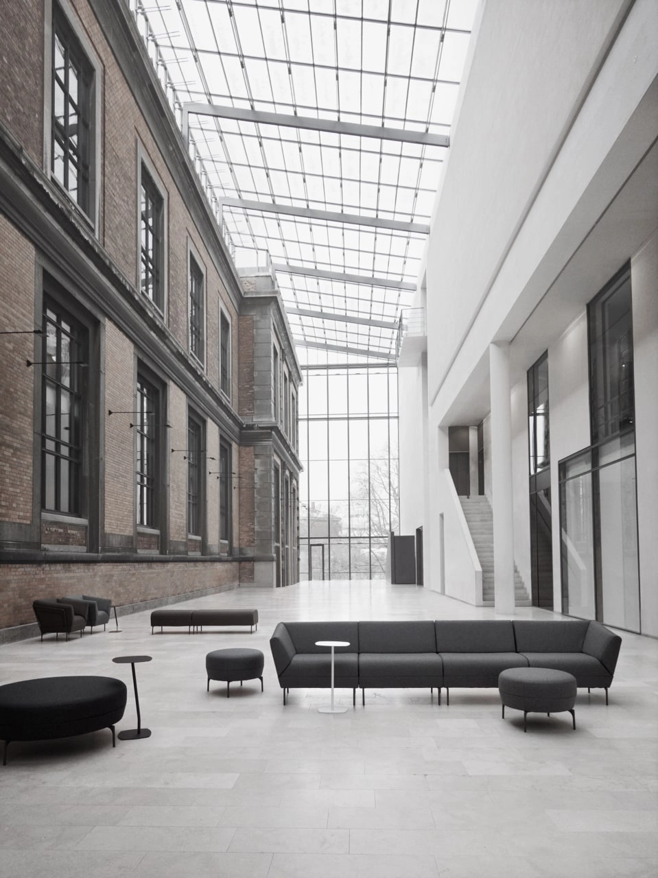 Swedish designer Anya Sebton presenting her award-winning Addit modular seating collection with innovative magnetic linking technology