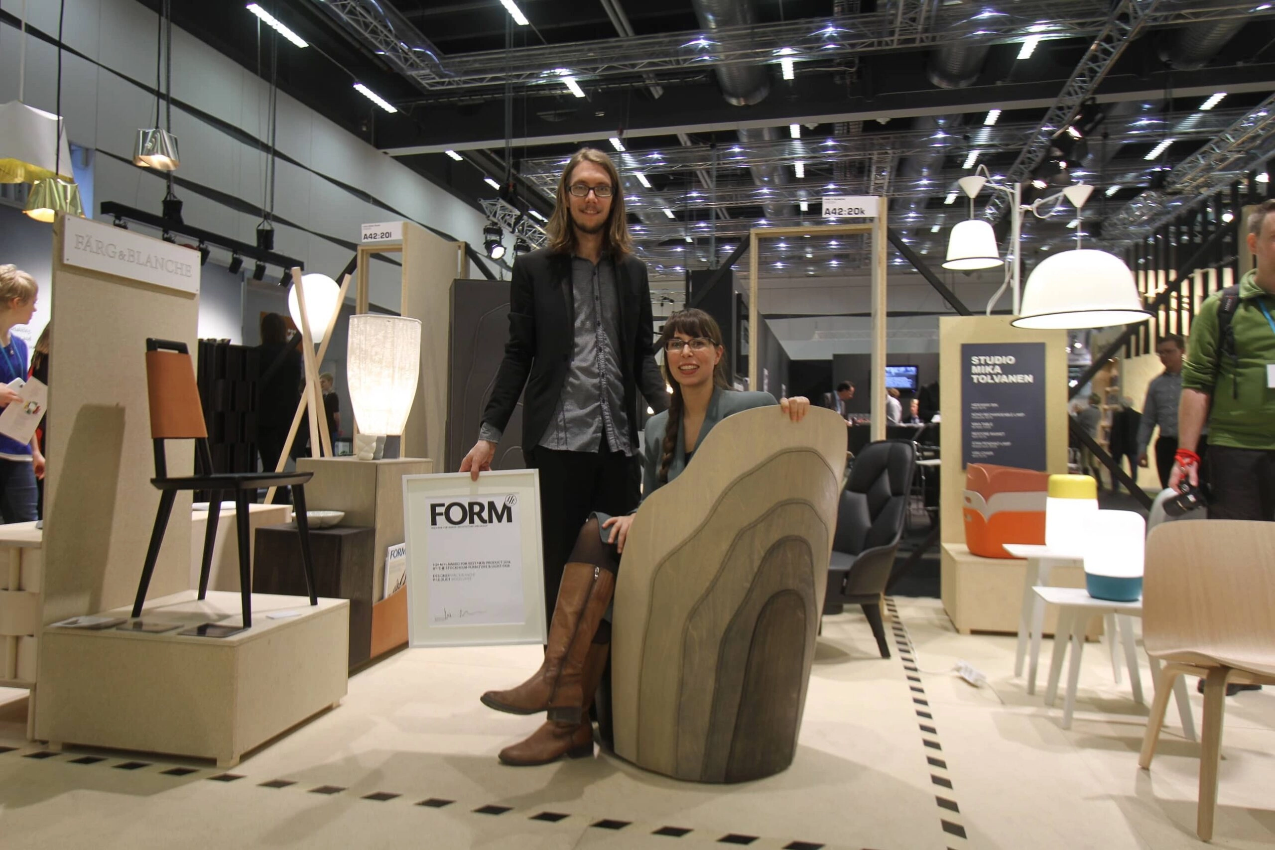 Färg & Blanche winnner of Form +1 Award!