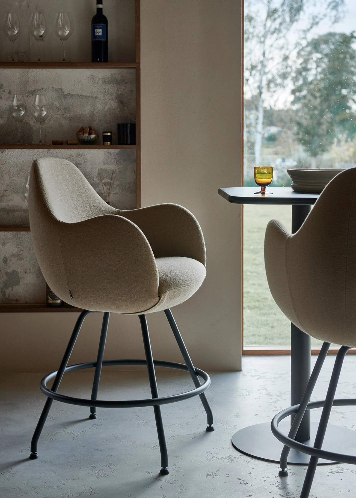 Wilmer Bar Chair by Stefan Borselius evolving from successful Wilmer C design for Blå Station