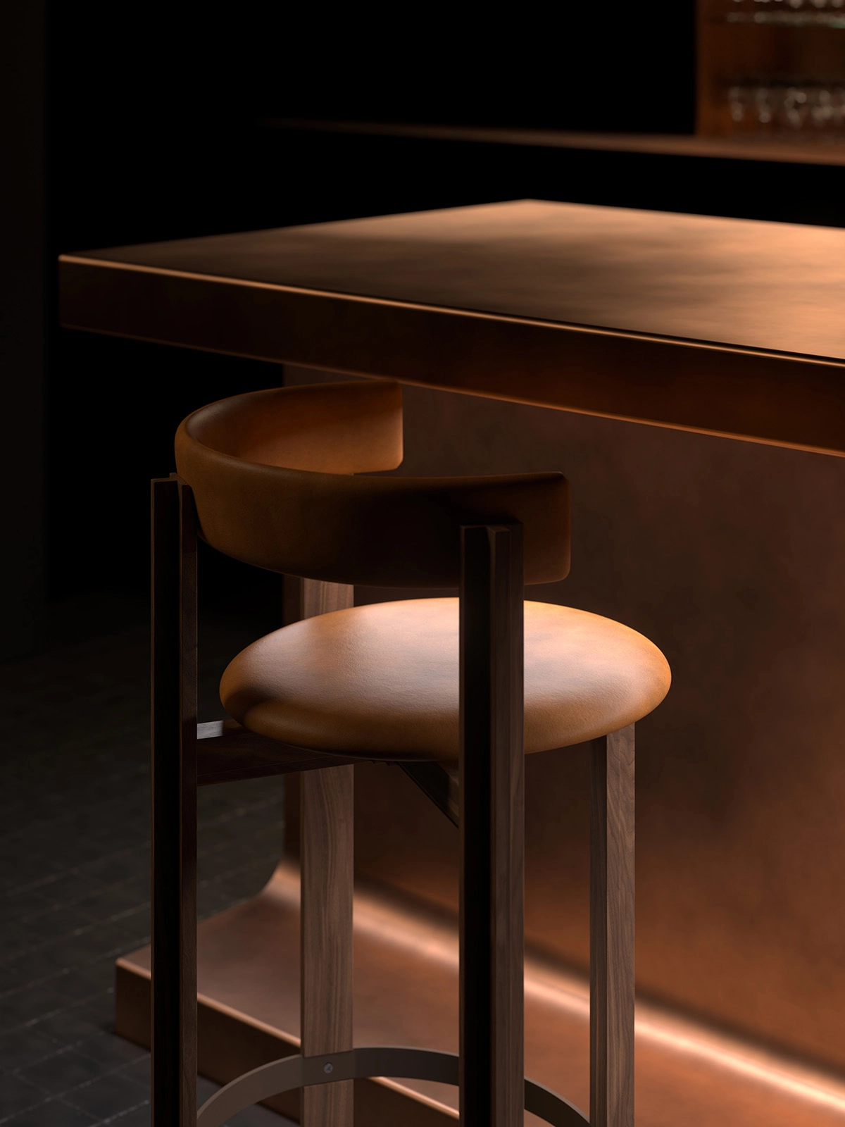 New wooden PRINCIPAL chair in office setting demonstrating its contemporary relevance with natural material warmth