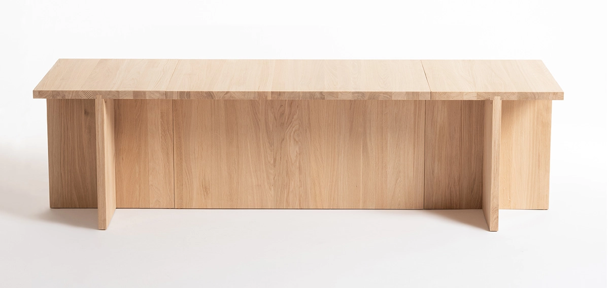 V.TB.01 seating installation in educational space showing Swedish oak durability and design excellence